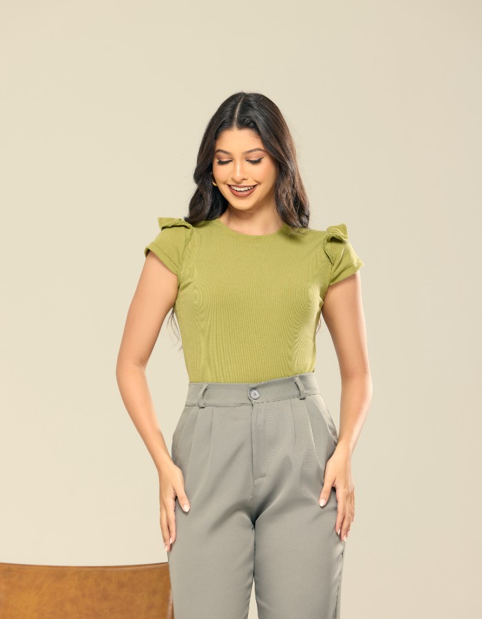 Blusa Canelada Rib