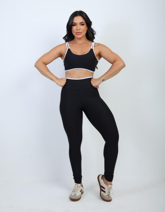 CONJUNTO CALÇA LEGGING E TOP