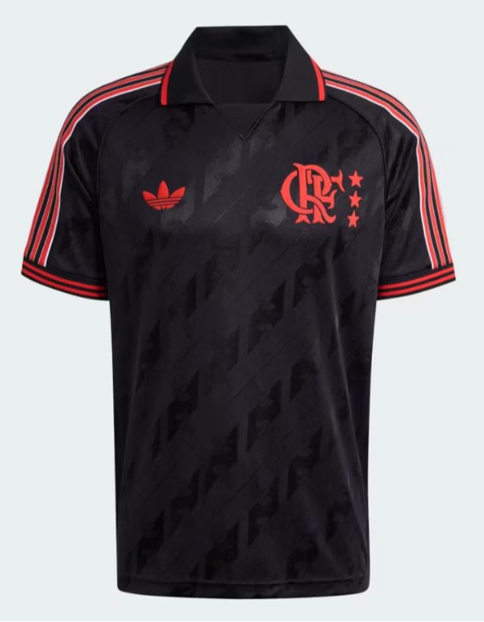 Camisa Flamengo Lifestyle PRETA 2025