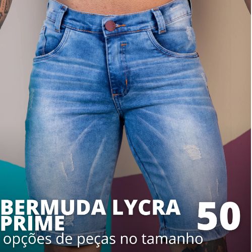 BERMUDA LYCRA PRIME PLUS SIZE 50