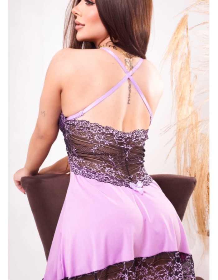 Camisola perla com bojo 