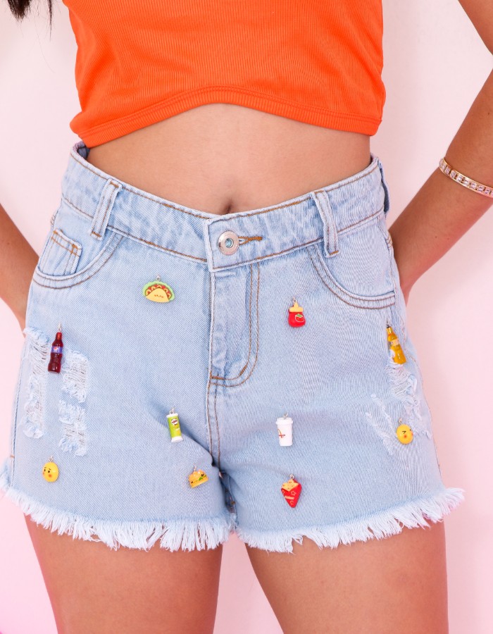 SHORT COSTUMIZADO MCDONALD'S (DESGRADEADO)