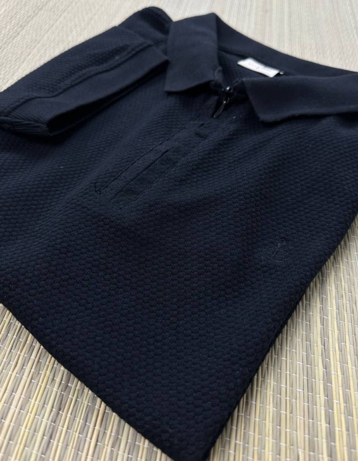 POLO ZÍPER TEXTURE