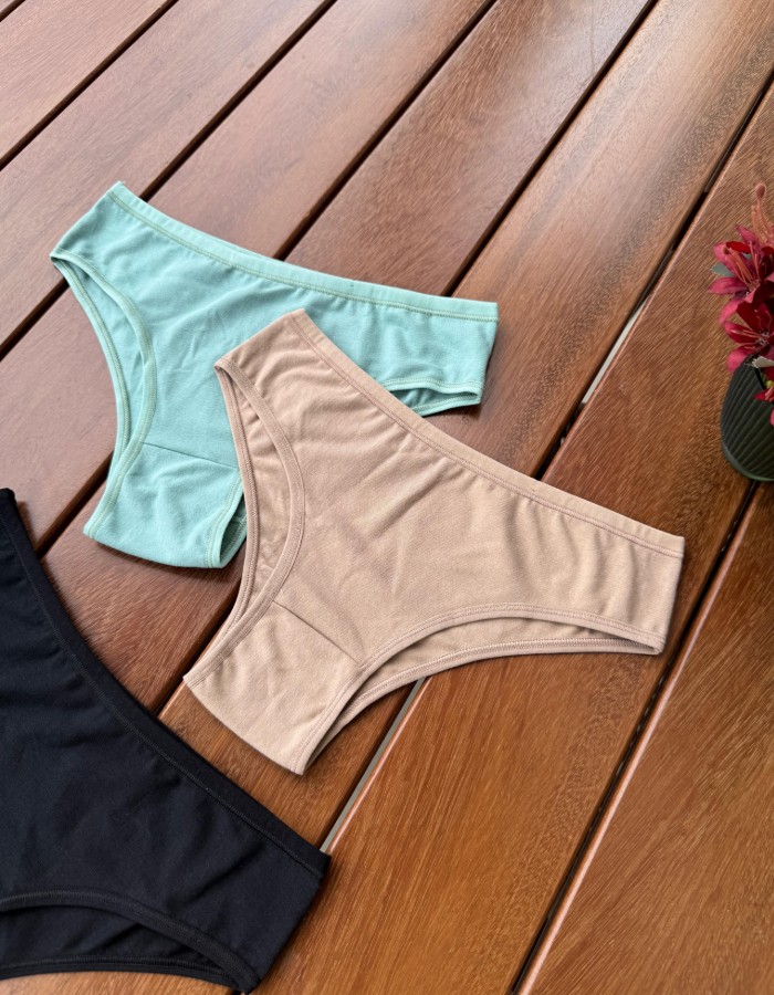 CALCINHA ALGODÃO REF 009