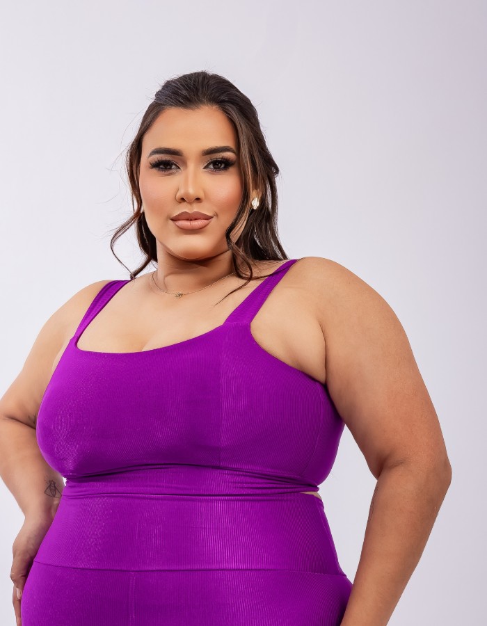 TOP CANELADO PREMIUM ALÇAS LARGAS