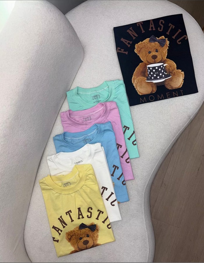 T-shirt de algodão fantastic