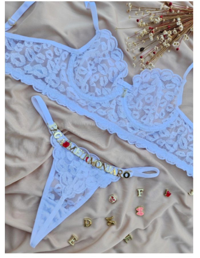 CONJUNTO LULU TULE BEIJO