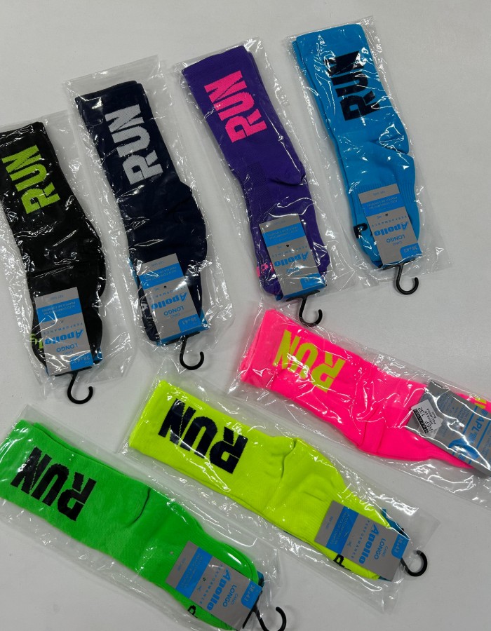 meias RUN em poliamida