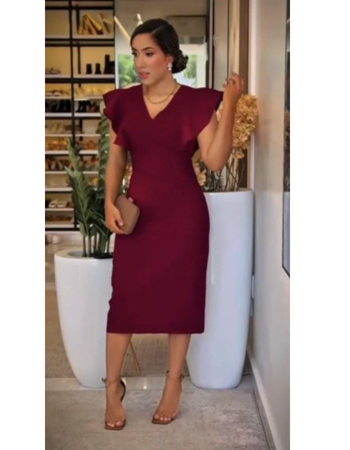 VESTIDO TECIDO ALFAIATARIA