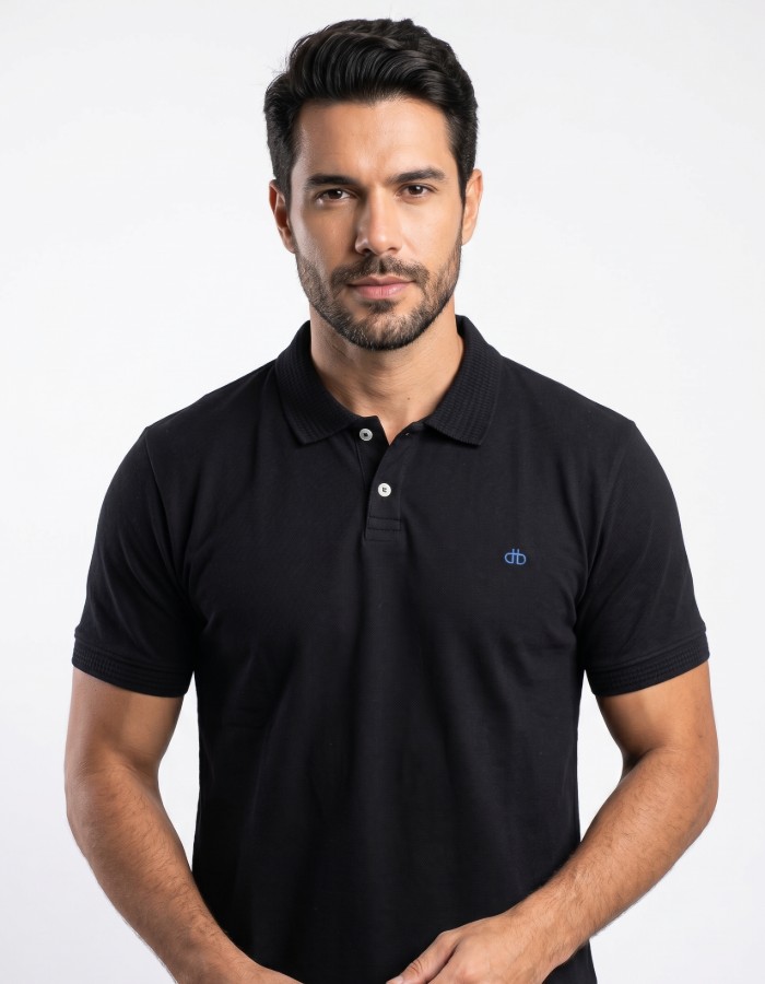 POLO PIQUET PREMIUM PRETA