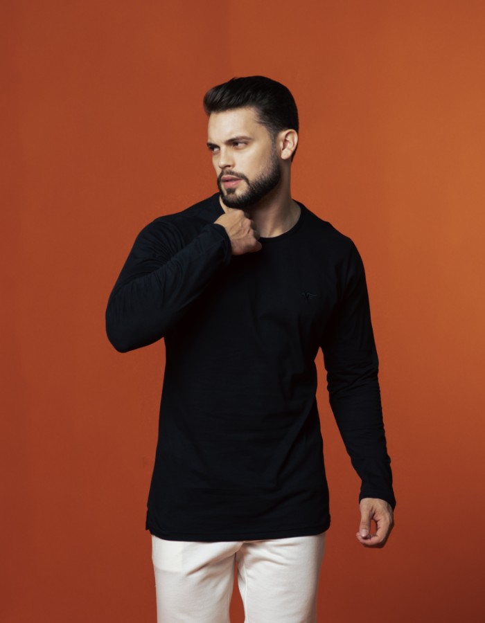 MANGA LONGA ALGODÃO 