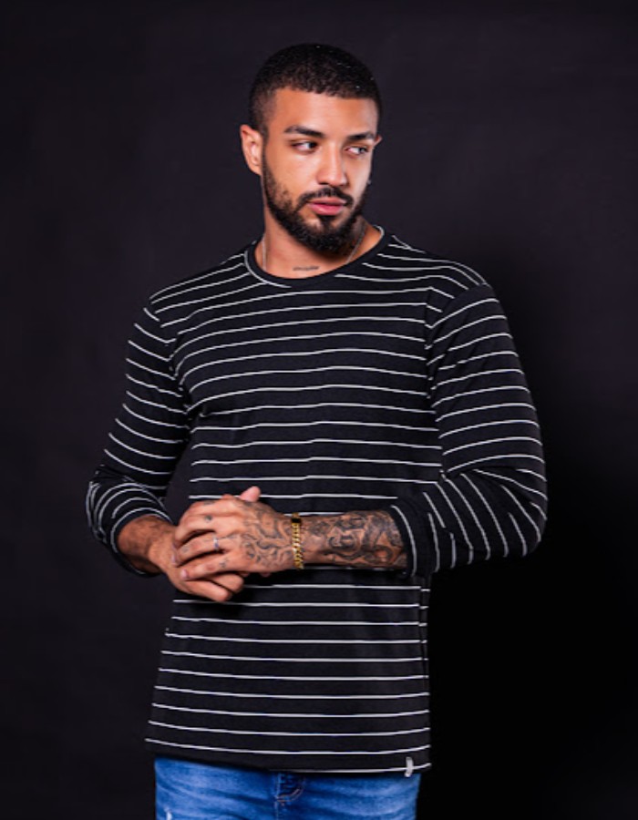 Camisa 3/4 Listra Fancy