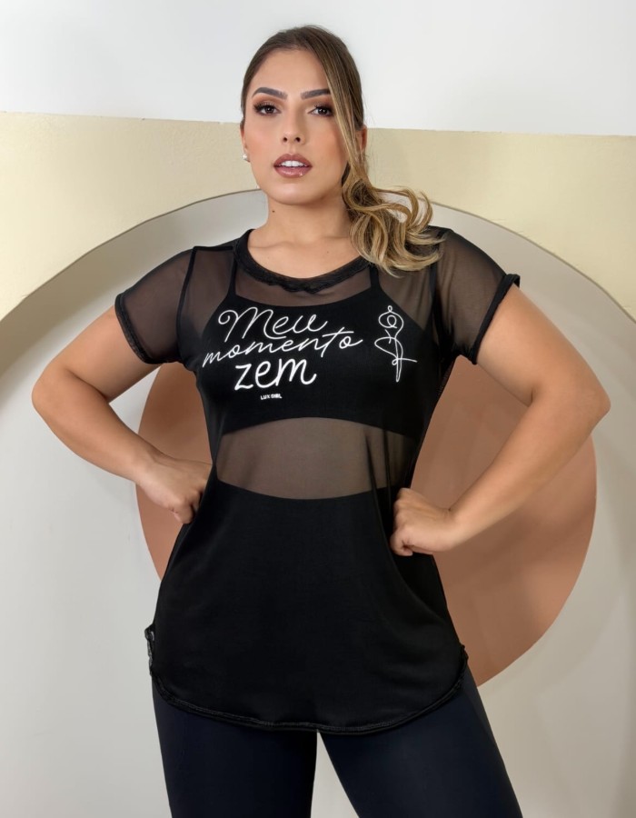 LONGLINE TULE - Meu Momento ZEM