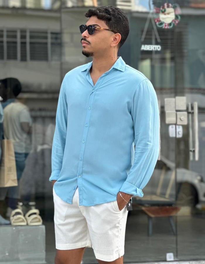 CAMISA FIRENZE AZUL 
