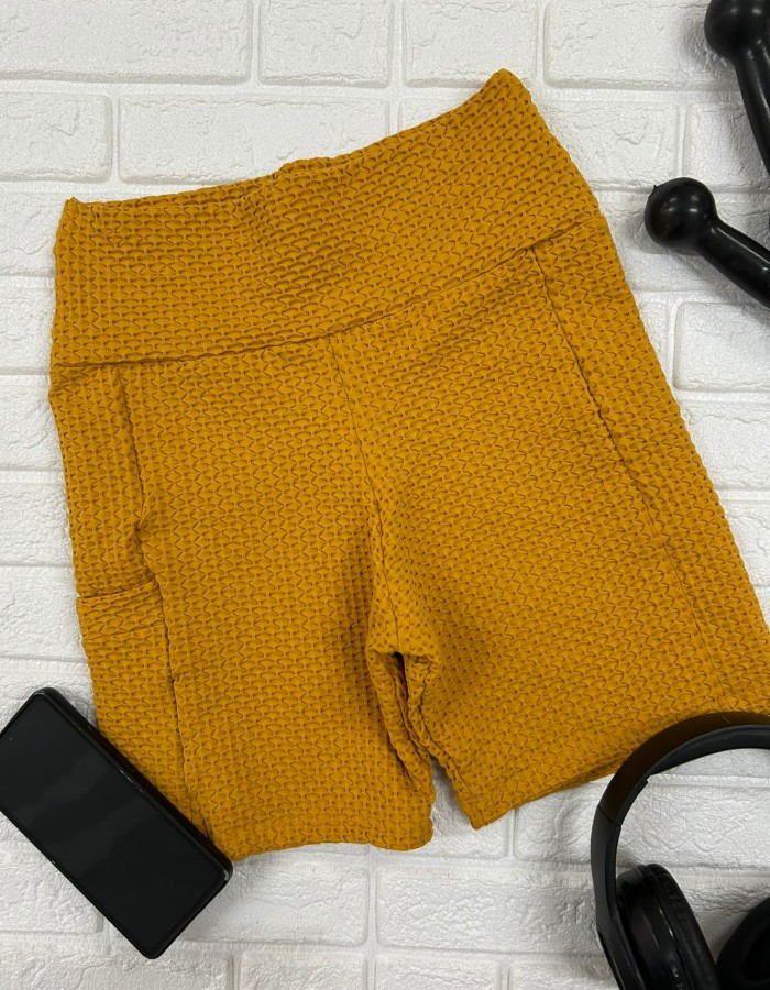 SHORT MÉDIO BROCADO 1 bolso