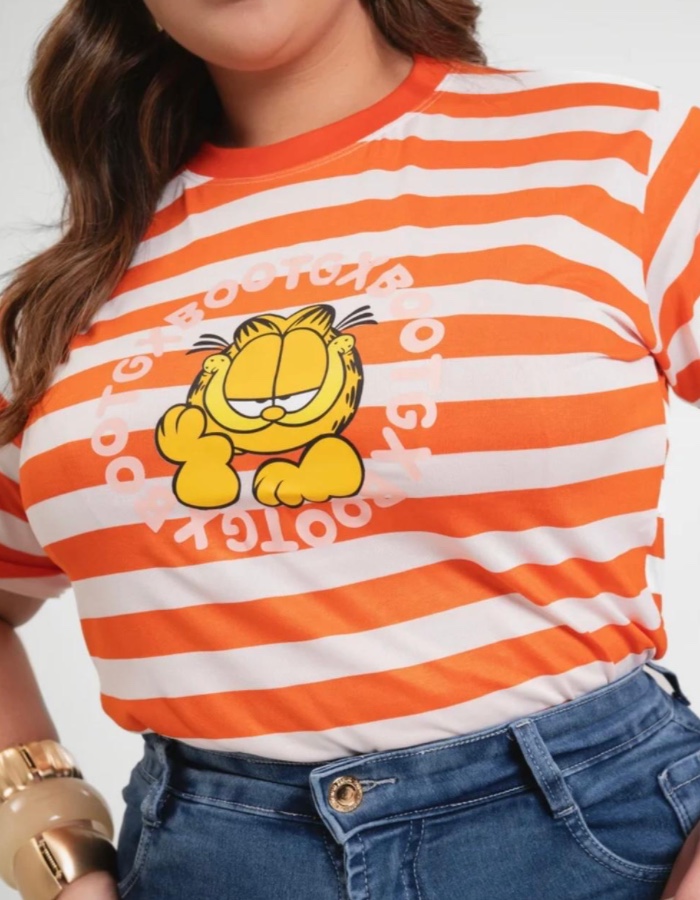 TEE GARFIELD BOOTG - 014 PLUS