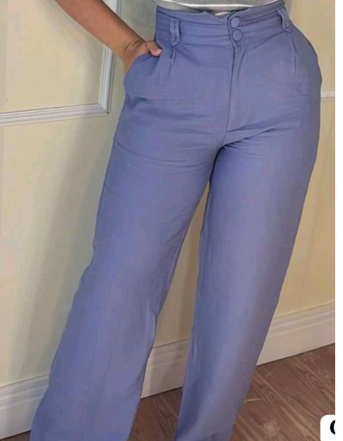 CALÇA TECIDO MARANTE PANTALONA 