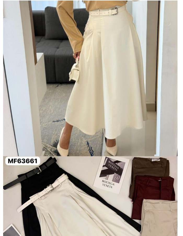 Saía Tecido Alfaiataria encorpado