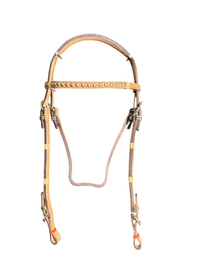 CABEÇADA TESTEIRA BOTÃOZINHO C/ NÓ