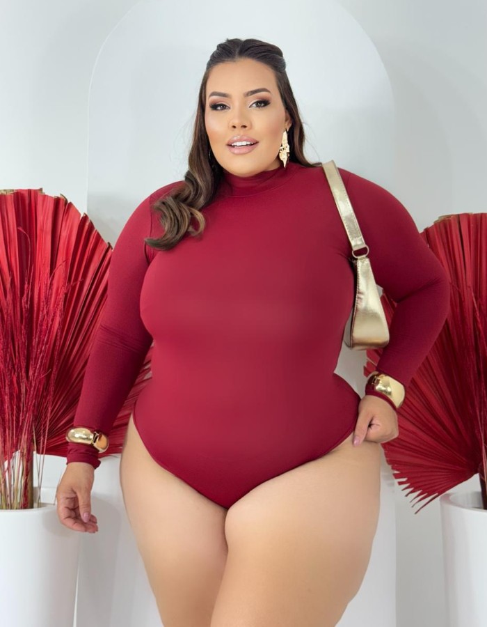 BODY PLUS SIZE EM POLIAMIDA PREMIUM