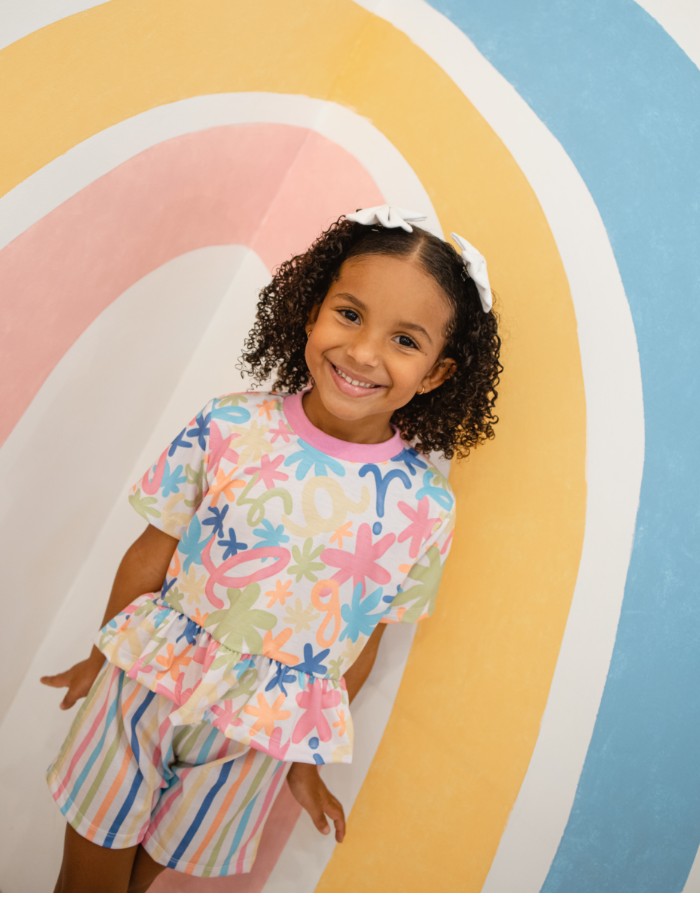 Conjunto ana alegria confort malha Marisol algodão