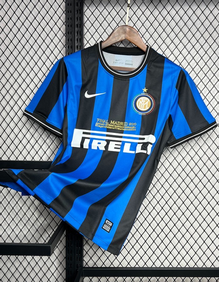 INTER DE MILÃO 09/10 UNIFORME 1 - VERSÃO RETRO