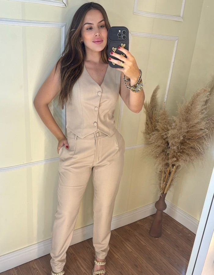 Conjunto Calça Colete 