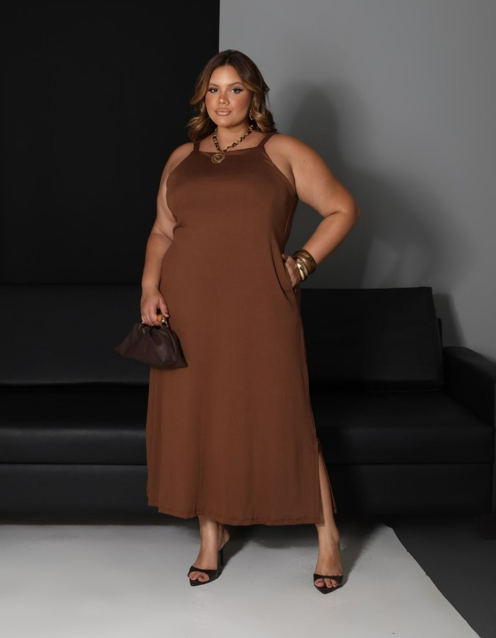 VESTIDO LONGO GG