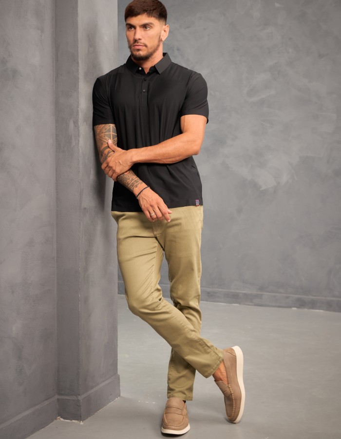 CALÇA SARJA COMFORT