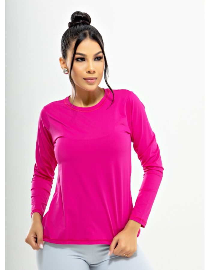 Blusa feminina manga longa fpu50+