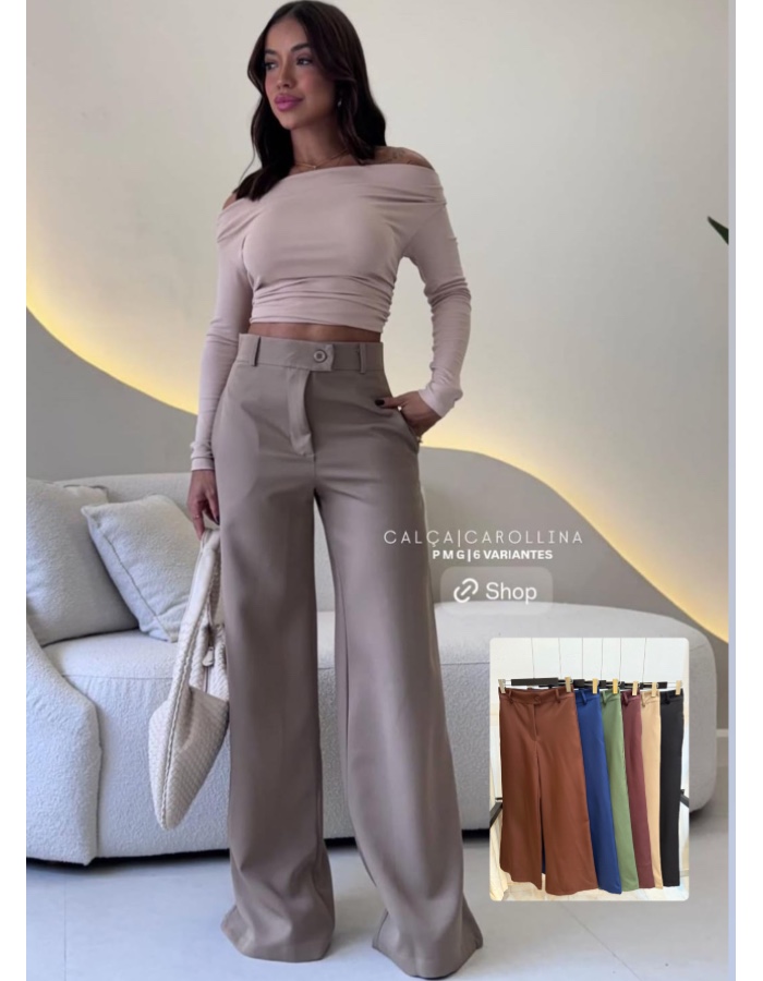 calça pantalona Tati 