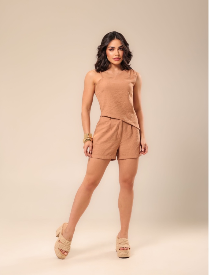 Conjunto short/blusa Marrant