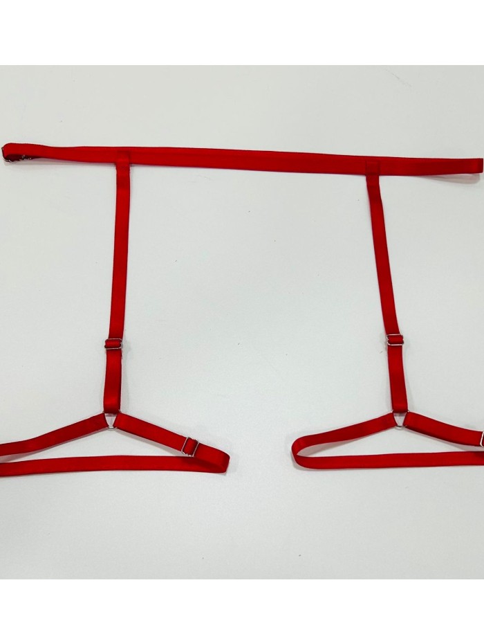 CINTA LIGA BÁSICA/ VERMELHO E PRETO REF: 1491