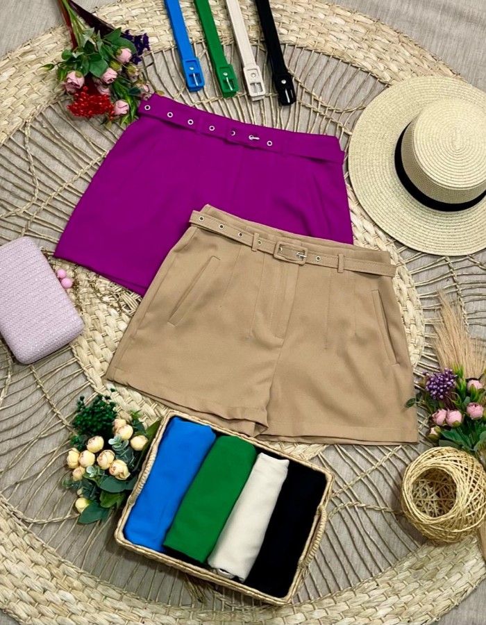 SHORT ZARA C/ CINTO