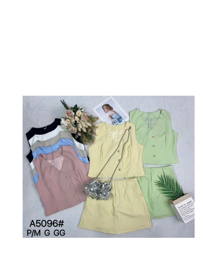 Conjunto short saia Karina 