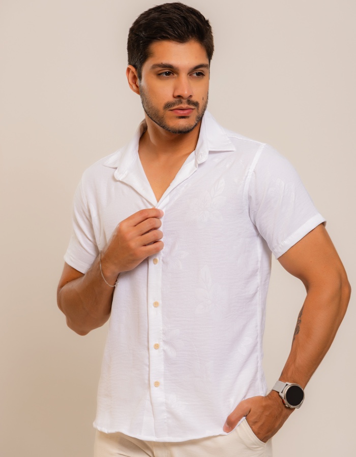 Camisaria Florescer Gola Tradicional