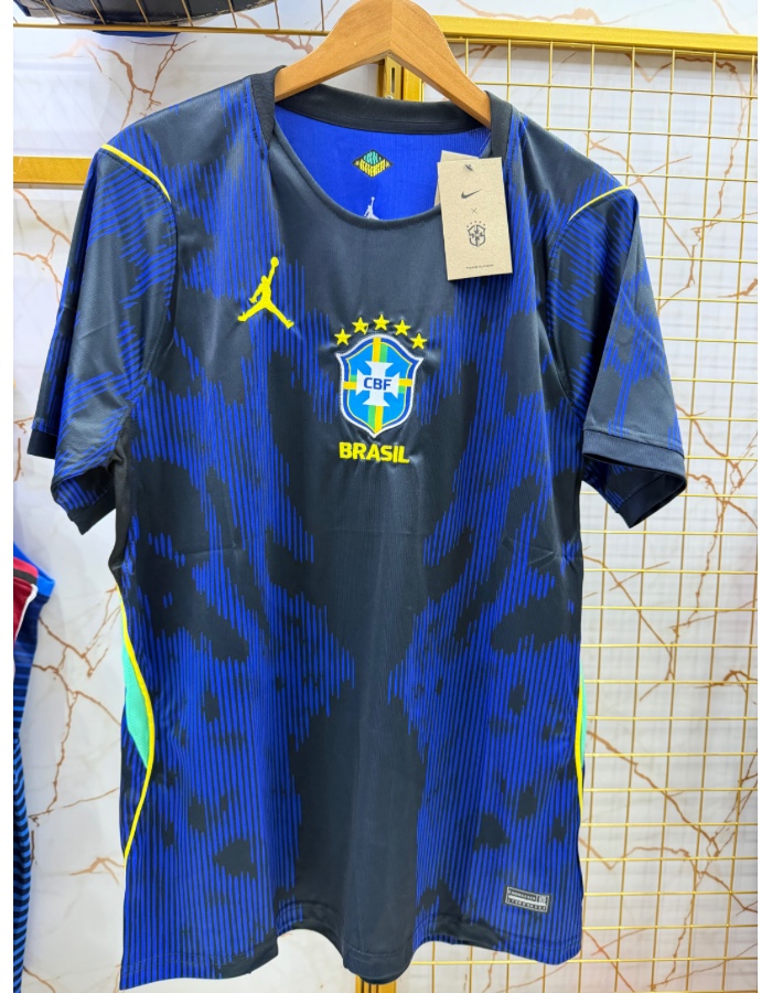 Camisa Brasil copa 2026 azul jordan torcedor 