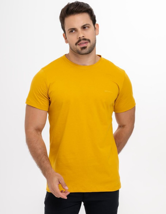 CAMISA MASCULINA OFF PEITO EM MALHA DE ALGODAO