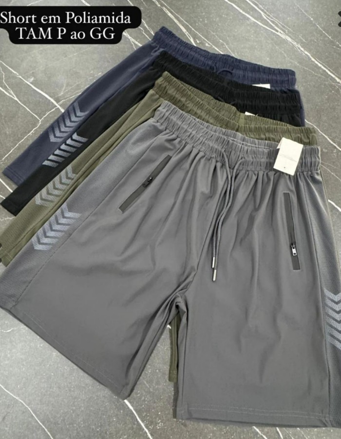 SHORT BOLSO MASCULINO EM POLIAMIDA