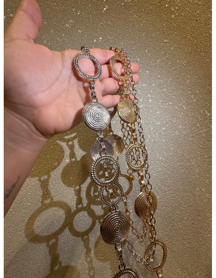 CINTO MEDALHAS VAZADAS