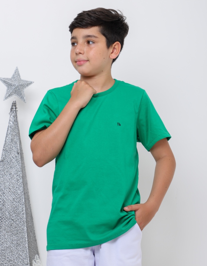 CAMISA CORES FESTA EM ALGODÃO PENTEADO