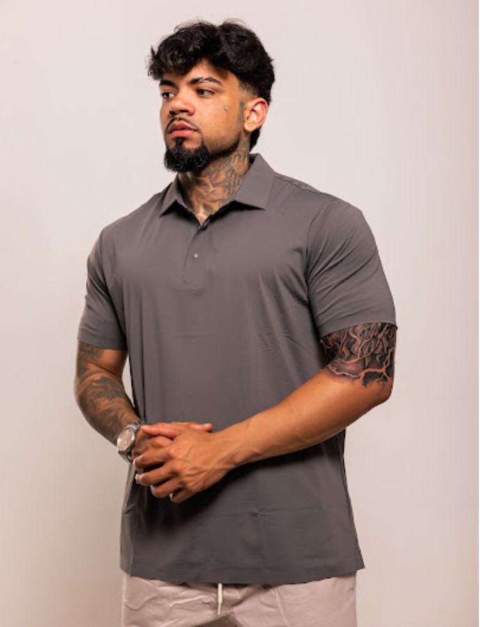 POLO TECH COM FECHO DE PRESSÃO