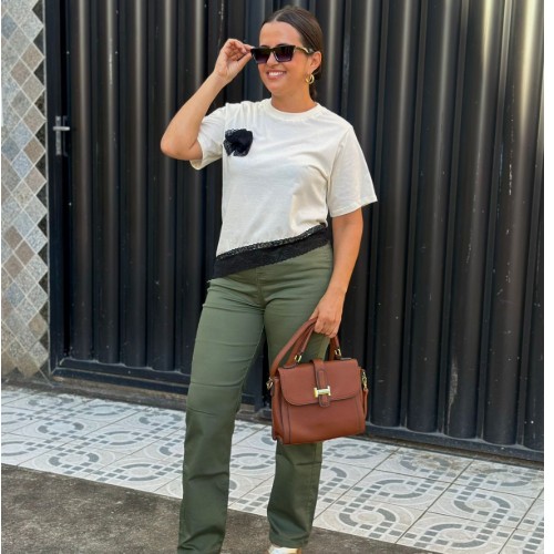 CALCA WIDE-LEG LYCRA