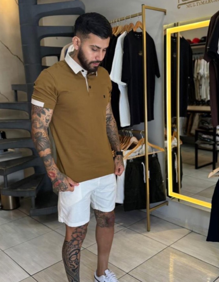 Polo Recorte Blinclass 