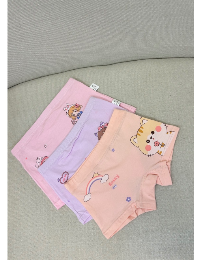 Shortinho infantil de algodão 