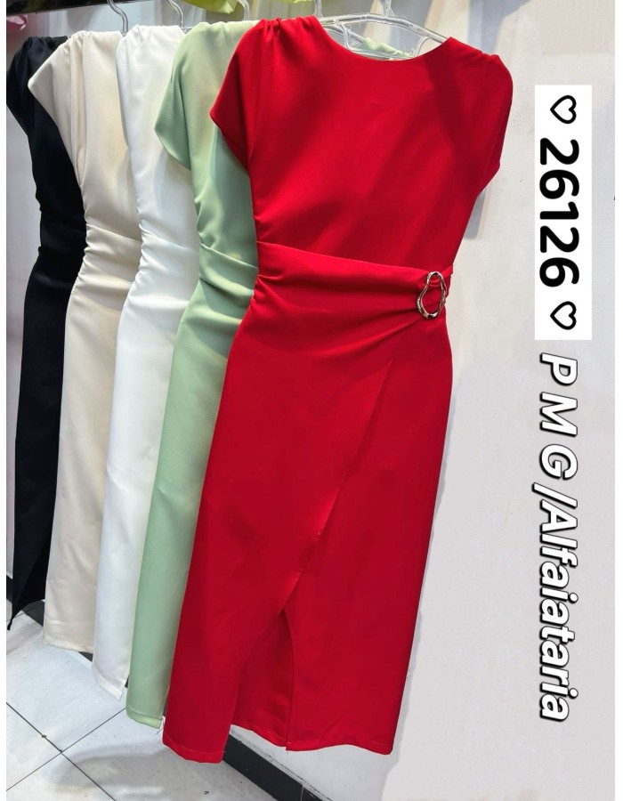 Vestido Alfaiataria C/Fivela