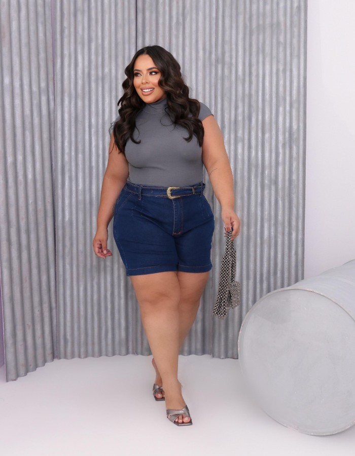 SHORT COM CINTO PLUS