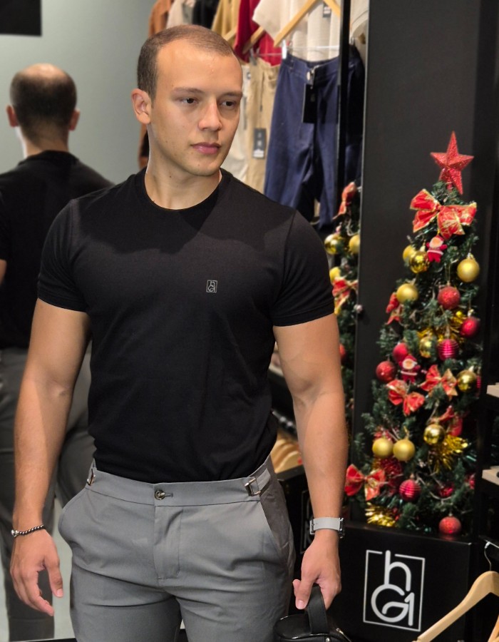 T-SHIRT SUEDINE RETILÍNEO HG1