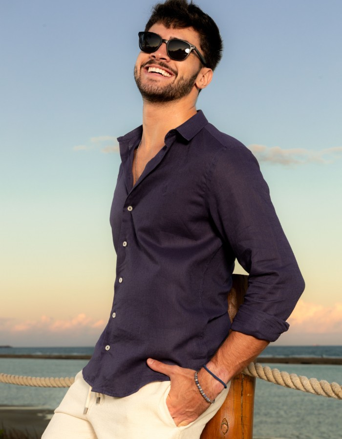 CAMISA LINHO CAMBRAIA ML