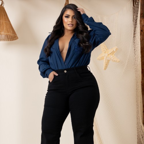 WID LEGG PRETA COM LYCRA